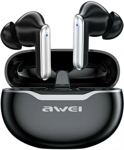 AWEI T50 TWS auriculares inalámbricos Bluetooth 5.3 – negro