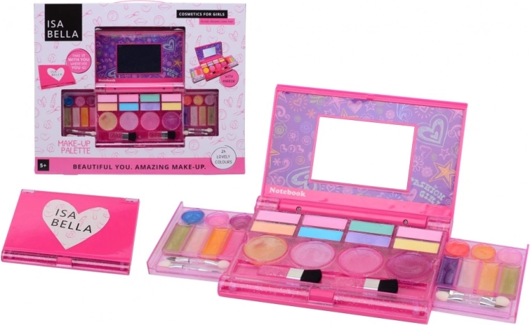 Set de maquillaje infantil De Luxe para pequeñas coquetas