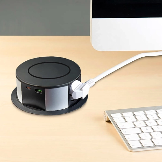 Diseño extraíble discreto para el escritorio