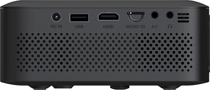 Puertos versátiles y reproducción desde USB/microSD