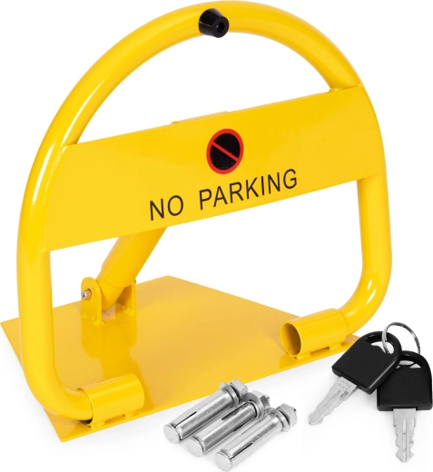 Bloqueo de aparcamiento plegable de 40 cm con llave