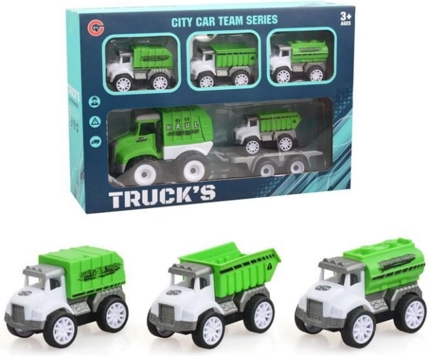 Set de vehículos urbanos – 4 vehículos