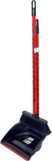 Cavallo Biedronka: set de escoba y recogedor con mango Leniuch