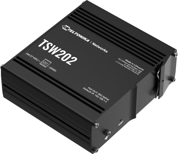 Switch industrial gestionado TSW202 2xSFP 8xPoE+ L2/L3