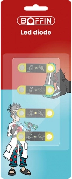 Boffin Magnetic kit de diodos LED – 12 LED de colores para experimentos y proyectos