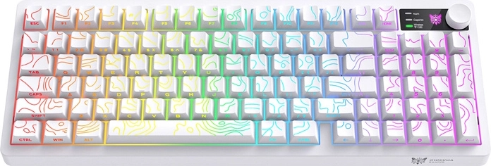 Onikuma MT902 teclado gaming blanco