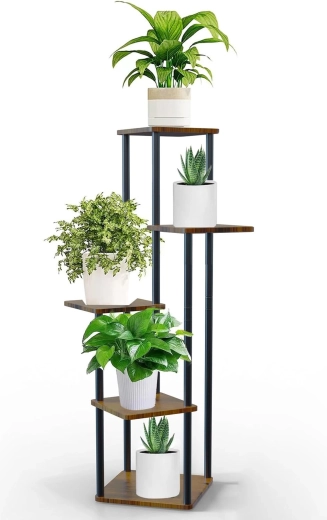 Estantería para plantas de cinco niveles - 1 unidad
