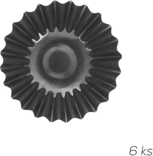Moldes metálicos para tartaletas 5,5 cm (6 uds)