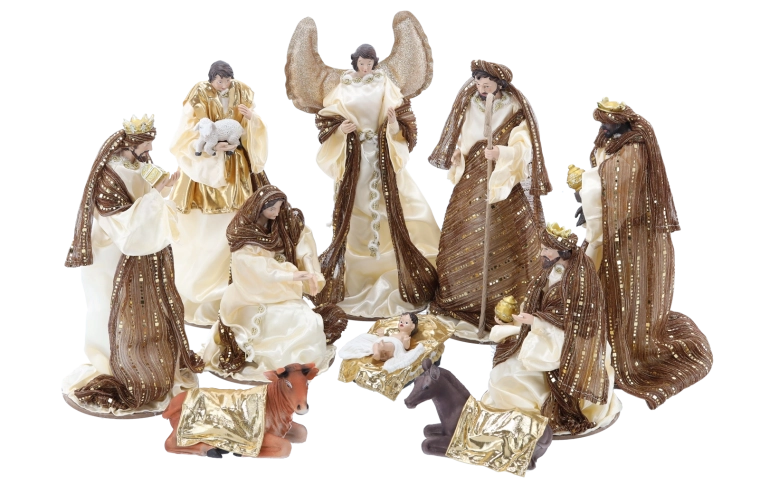 Belén completo para una escena navideña inmediata