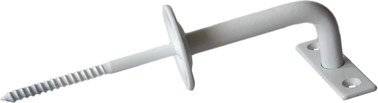 Soporte para pasamanos de barandilla Klasik blanco