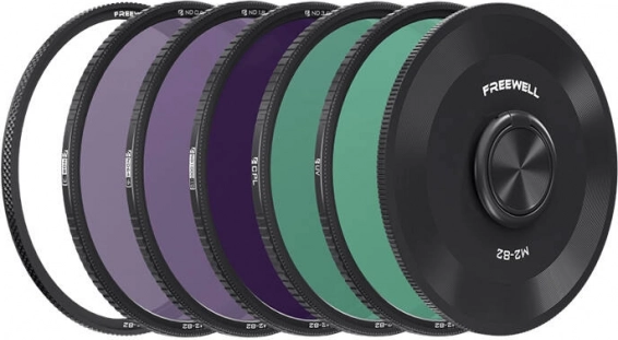 Juego de filtros magnéticos Freewell M2 Quick Swap 82 mm (ND8/ND64/ND1000/CPL/UV)