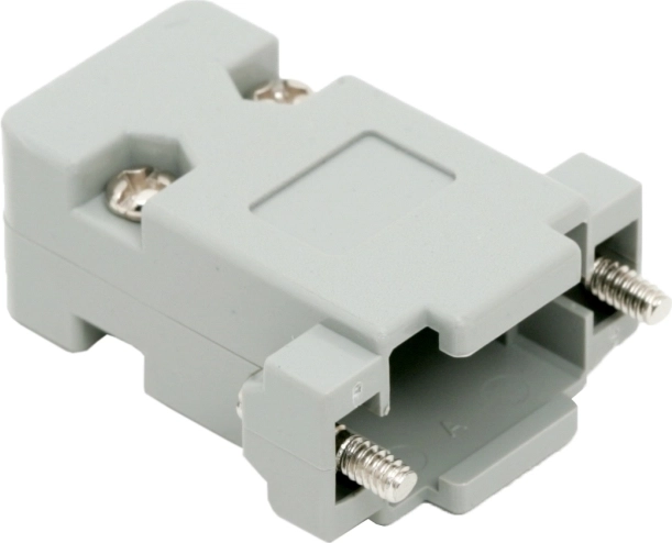 Carcasa de plástico para conector D-SUB