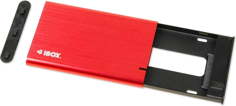 Ibox hd-05 caja externa de 2,5" usb 3.1 gen 1 – roja