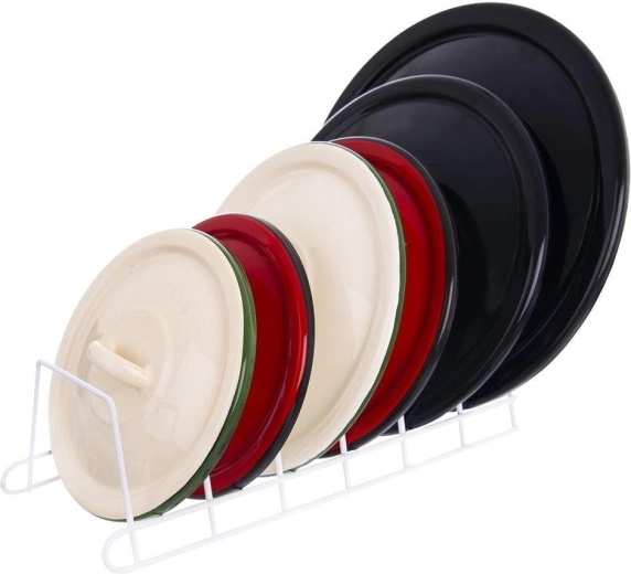 Resistente estructura metálica en color blanco