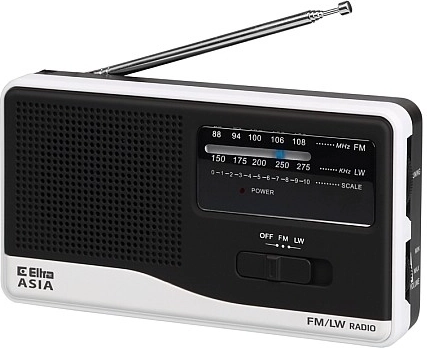 Radio portátil ASIA blanco