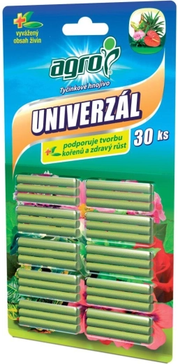 Fertilizante universal en barritas AGRO 30 uds