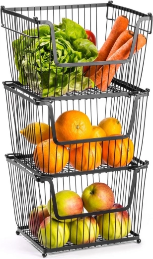 Organizador apilable para ahorrar espacio