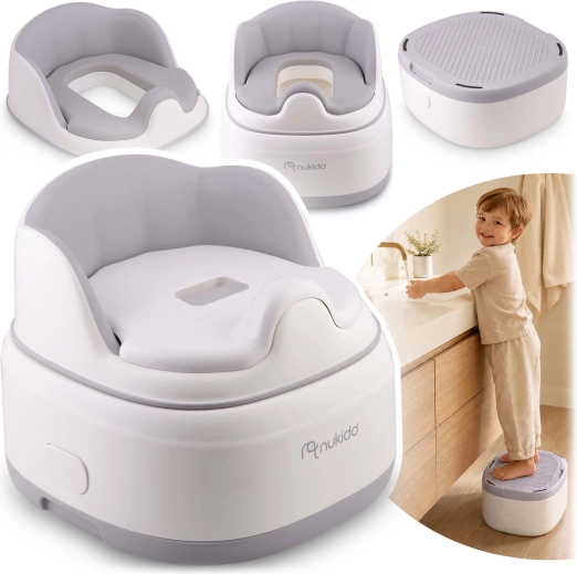 Orinal infantil de viaje 3 en 1 Nukido
