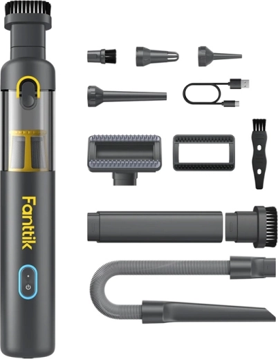 Aspirador de mano inalámbrico para coche FANTTIK V8 Apex gris