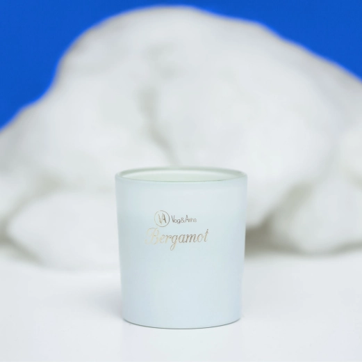 Vela aromática con fragancia de bergamota 125 g