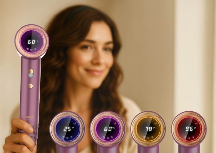 Ionización para un cabello suave y brillante