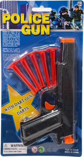 Pistola de dardos de goma