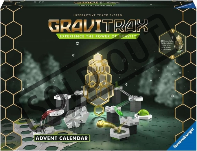Calendario de Adviento Ravensburger GraviTrax – extensión para pista de canicas