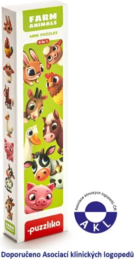 Puzzlika animales domésticos – rompecabezas educativo
