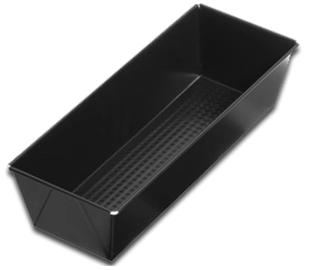 Molde para hornear de acero al carbono con superficie antiadherente 35 × 11 × 7,5 cm
