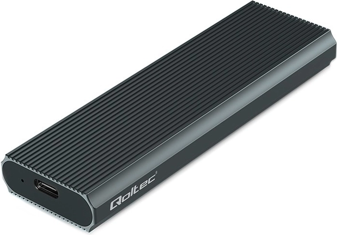 Carcasa externa de aluminio para SSD M.2 NVMe, USB 3.1 Gen2 10 Gb/s, hasta 4 TB, grafito