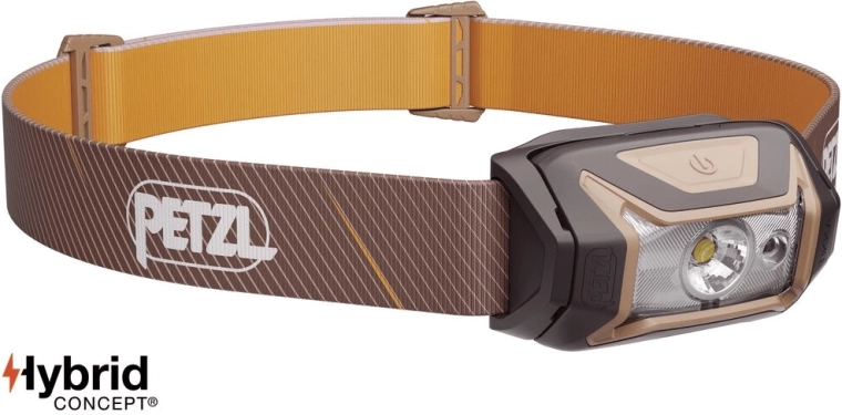 Linterna frontal PETZL TIKKA marrón 350 lm