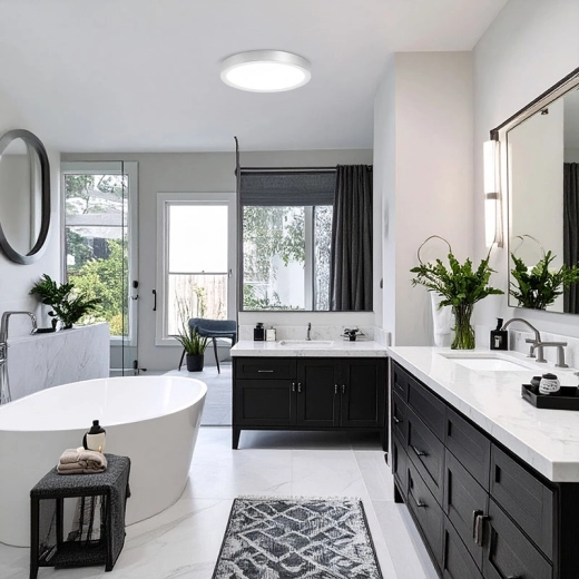 IP54 para baño y luz uniforme