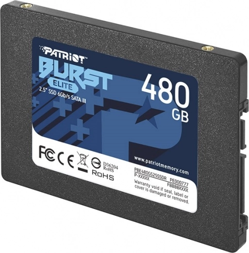 Disco SSD 2.5" 480 GB PATRIOT Burst Elite SATA III