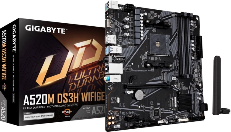 Placa base Gigabyte A520M DS3H WF6E