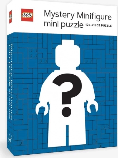 Puzzle LEGO minifigura misteriosa 126 piezas – Azul
