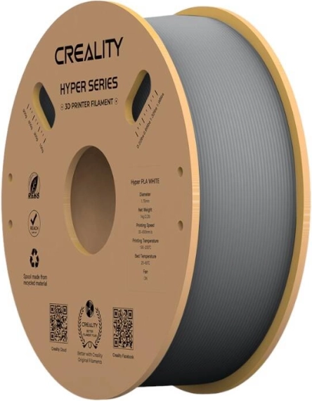 Filamento Creality Hyper PLA gris 1,75 mm
