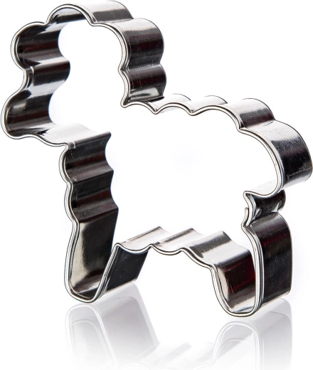 Cortador para galletas con forma de ovejita 4,7 × 4,6 cm