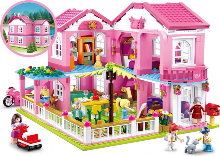 896 piezas y 7 figuras para un juego enriquecedor