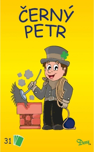 Cartas Černý Petr – deshollinador, cajita amarilla