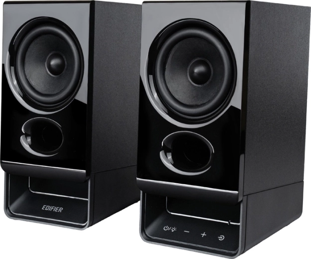 Sonido equilibrado gracias a los transductores de 2,75" y al bass-reflex frontal