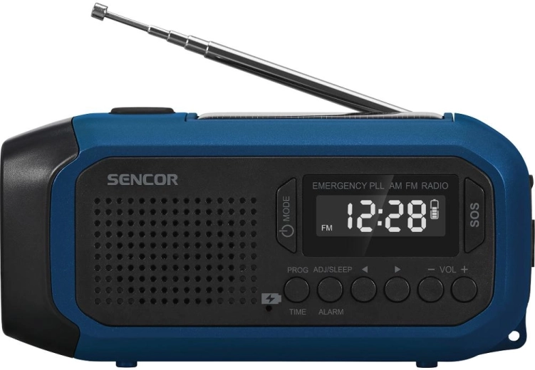 Radio AM/FM y alarma SOS