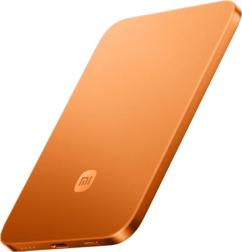 Powerbank magnética ultrafina 5000 mAh 15 W naranja