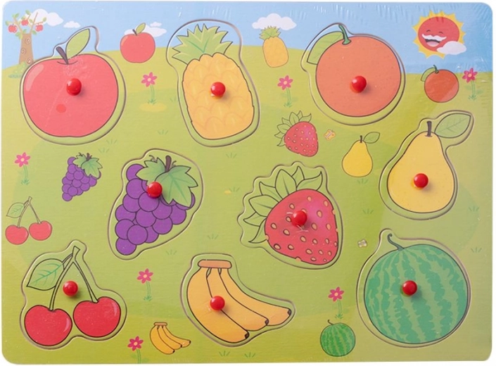 Puzzle para niños Frutas