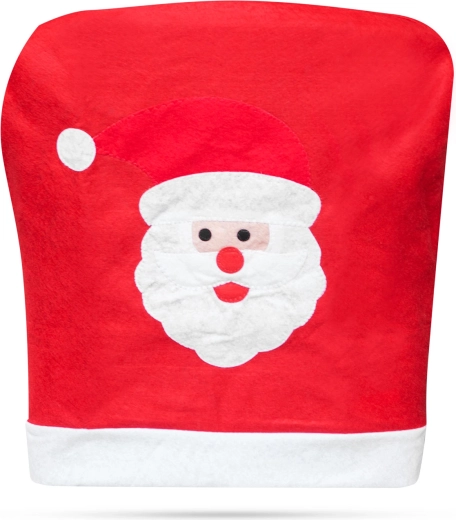 Decoración para silla con forma de gorro de San Nicolás