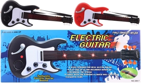 Guitarra eléctrica infantil a pilas