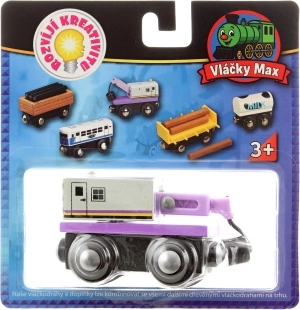Grúa ferroviaria de madera Maxim