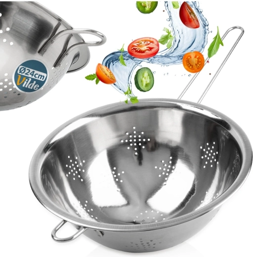 Colador universal de 24 cm para cualquier cocina