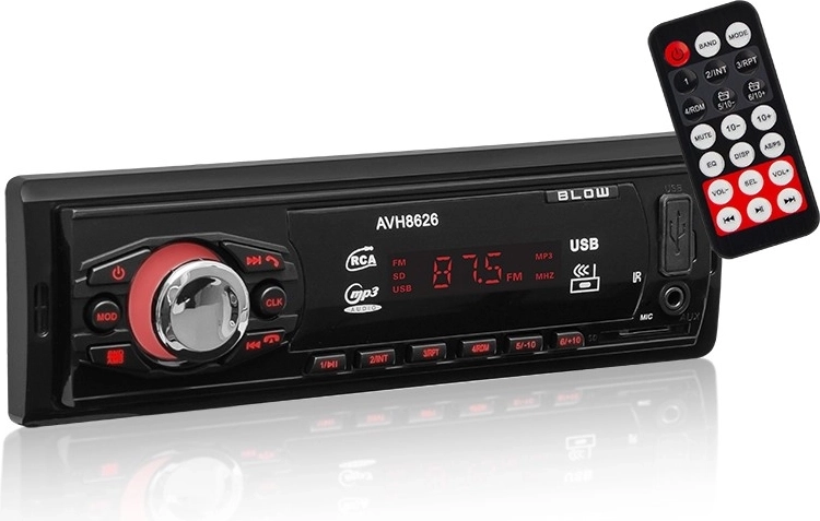 Radio de coche BLOW con USB y Bluetooth