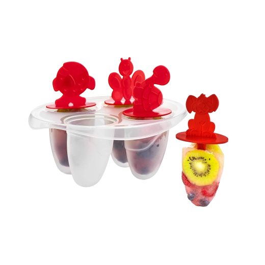 Moldes para helado de plástico, set de 4 uds.