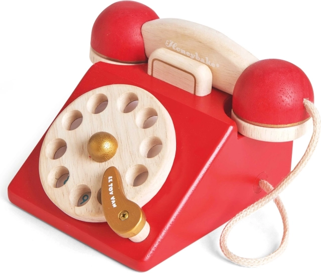 Teléfono retro de madera LE TOY VAN